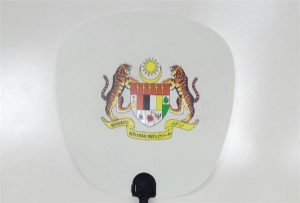 Plastic Fan sample printed by A1 size UV printer 6090UV